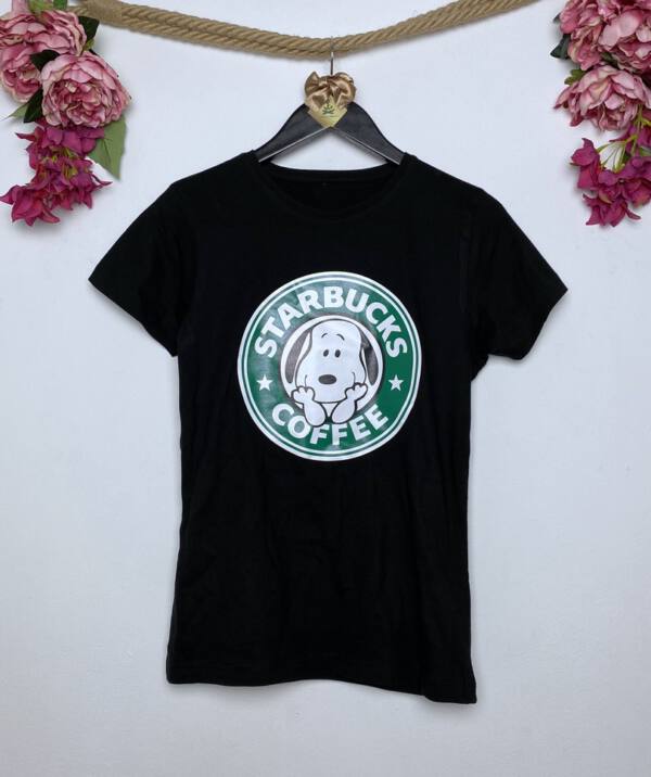 Camiseta Snoopy Starbucks