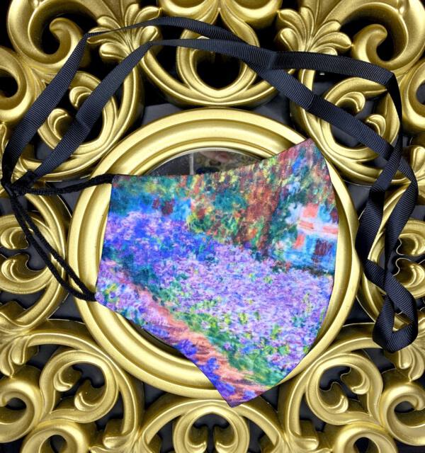 Mascarillas El jardín del artista en Giverny de Claude Monet